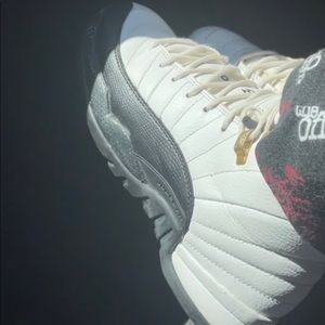 Jordan 12’s, size 7.5 woman’s.